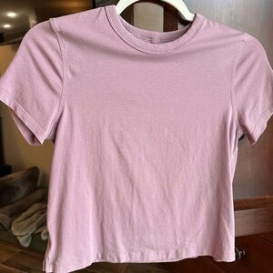 lululemon athletica pudra Pink Short Sleeve Tee